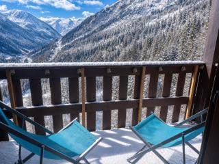 L'ALPAZUR 5 personnes pieds des pistes terrasse vue - 6