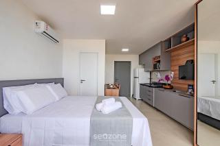Studio em condomínio a 260 metros da praia BEA1807 - 7