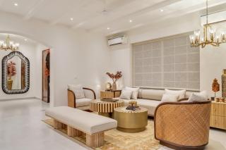 Luxury 5BHK Anjuna Villa Pvt Pool Field View - 5