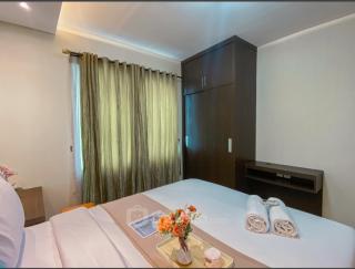 LUXURY SPACIOUS 2 BEDROOM FLAT SCBD THAMRIN RESIDENCE APARTMENT 5 MINUTES AWAY FROM GRAND INDONESIA MALL NEW FURNITURE BEST FACILITIES 67 SQM Free PARKING - 3