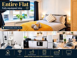 Central 2Bed Flat - High St - Sleeps 4 - Grays - 0