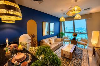 Zigzag Tower B - Stylish at Pearl, 2 BR, pool, parking and sea view-1705 - Doha - 0