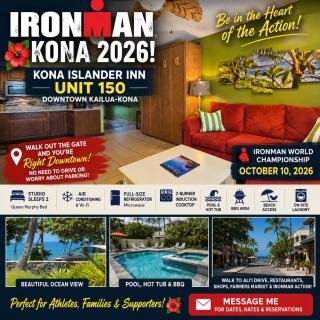IRONMAN AVAILABLE-Due to Cancellation-OceanView STUDIO-Vacation Condos in Kona - 0