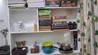 2BK With Dedicated Workspace And Wifi l AC Bedroom - 5