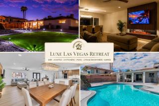 LUX 6BR 3 Suites 3 Kitchen Pool Huge Backyard Games - 9