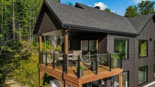 Vertigo-Chalet-Fleuve-Montagnes-Spa Sauna - 6
