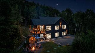 Vertigo-Chalet-Fleuve-Montagnes-Spa Sauna - 4