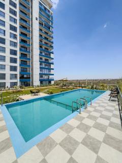15 Mins to JKIA and SGR #1BR in Syokimau #Free Pool, Gym and Park View - 9
