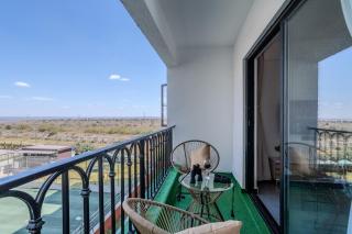 15 Mins to JKIA and SGR #1BR in Syokimau #Free Pool, Gym and Park View - 5