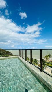 Flat Beira Mar Get Sense Pe na Areia Unid 218 - 3