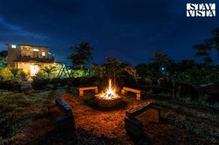 StayVista at Feel Good Farm Stay with BBQ & Bonfire - 8
