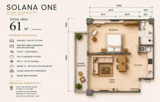 Solana 1BR By SanLiving - Direct MRT - Plaza Senayan - 1