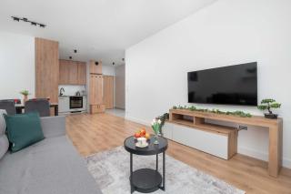 Spacious Apartment for 4 Guests with a Balcony in the Center of Łódź by Noclegi Renters - 5
