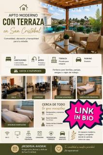 Apartamento con terraza San Cristobal link 829-518-0040 - 2