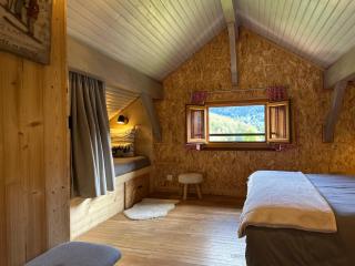 Chalet Caucalide avec cheminée, sauna, terrasse plein sud & jolie vue montagne - 1