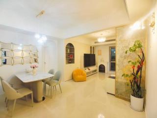 iHome-Lujiazui Riverside, Business Friendly, Extra-Large 90sqm 1-Bed, Sleeps 4, Designer Interiors, Deluxe Shanghai Living - 5