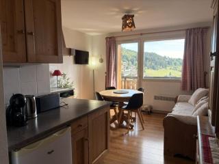 Appartement de 45m² avec balcon, 5 couchages, à 300m des pistes et commerces, bien équipé - FR-1-572-103 - 0