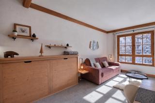 Arc 1950, Appartement 1 chambre, 05 pers, Vue Montagne, Sauna, Hammam, Jacuzzi, salle de fitness, Piscine extérieure chauffée - 5