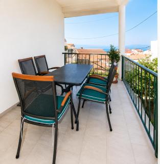 Adriatic View Terrace Apartment Podgora - 9