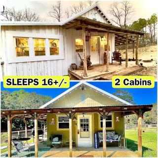 2 Cabins, King Suite & Bunkhouse Compound - Sardis - 9