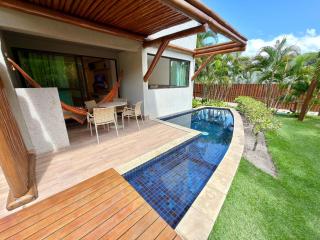 Terréo 2Qt Terraço e Piscina | Polinésia Muro Alto - By Anfitrião Legal - 0
