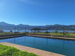 Lakefront Aculeo Blue House Fast Wifi & Wood Hot Tub - 7