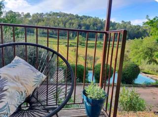 Le Figuier appart 2-3 pers en plein vignoble avec piscine privée à 30mn des gorgesdu Verdon et des plages - 0