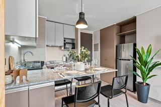 HT Ñuñoa Cozy Apartment with Parking for 3 people - 6