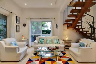Tropical Boho Retreat - Assagao 3BHK Duplex Villa with Pool Access - 0