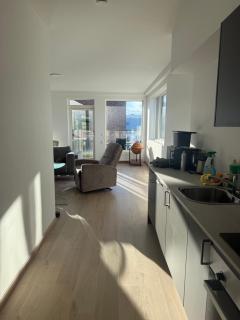 New 3-Room Apartment with Great View Close to Thon Center Sartor - 8