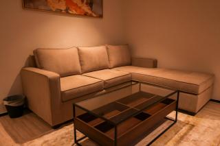 Luxury apartment with one bedroom and a living room, modern furnishings, full service, 11 m - 8