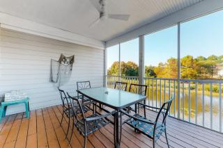 Bear Trap Dunes 2nd floor condo with golf on site fireplace & free WiFi - 9