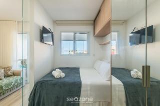 Apto c/ vista lateral al mar 70m de playa SMA0107 - 7