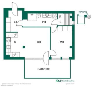 2ndhomes Unique and Luxury Kamppi Center Apartment with Sauna and Big Terrace - 9