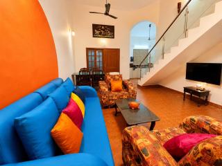 "Korum Villa" 3 Bedroom Villa with Pool, kitchen, wifi, garden Anjuna Vagator beach 'premium luxury villas with pool' - 9