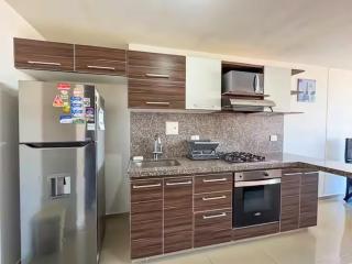 Moderno Apto 2 Hab con Balcon, Piscina, Gym y BBQ - 6