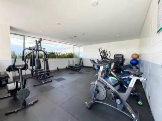 Moderno Apto 2 Hab con Balcon, Piscina, Gym y BBQ - 5