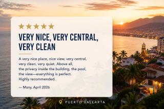 Ocean-view condo in Puerto Vallarta with rooftop pool, fitness room, and balcony - 7