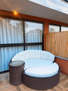 Flat Piscina privativa na beira mar de Tamandaré - 8