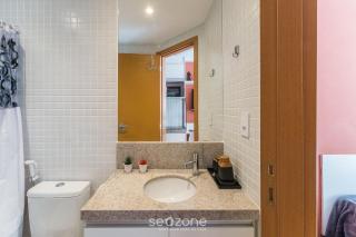 Studio em cond. c/ piscina a passos do Mar SMA0110 - 2