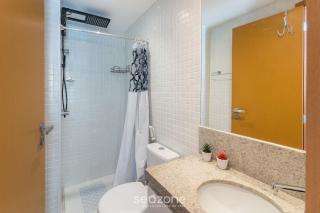 Studio em cond. c/ piscina a passos do Mar SMA0110 - 1