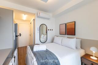 Studio em edif. c/ academia no Centro EMW1520 - 2