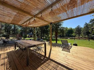 Grande maison avec étang privé - 3