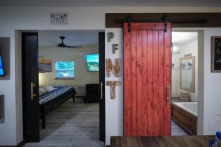 Steps from Downtown Pigeon Forge Parkway + Private Hottub and firepit - Wifi - Firefly Bungalows - 3