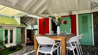 Oceanfront Home in St Barth, 2BR, Steps from the water in Petit-Cul-de-sac - 2