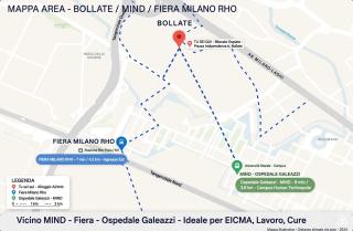 LINEA PELLE 7 Min FIERA RHO MIND 8 Min OSPEDALE GALEAZZI - 9