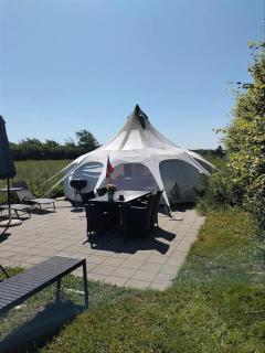 Ældre Glamping Telt Med Vildmarksbad På En Bondegård - 3