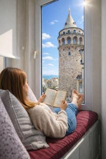 Just on Galata Tower Square - Amazing view - 2BR - 0