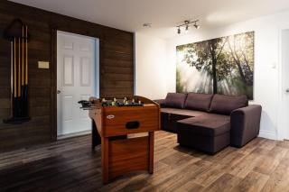 Chalet Paradis Moustier with Lakefront, Private Spa & Games - 9