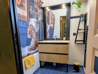 Le Nid Coloré - Logement 2 chambres tout équipé avec terrasse et parking - 3